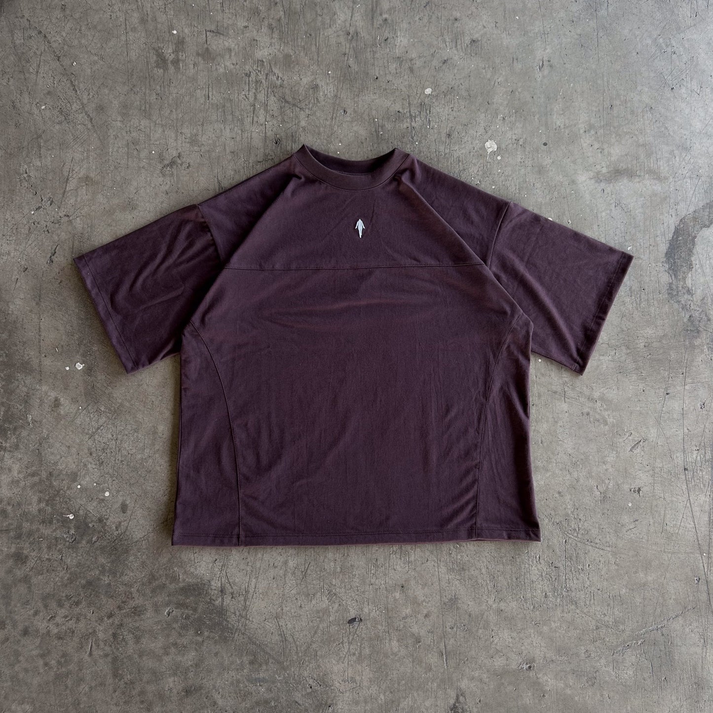 Polera floating café moro