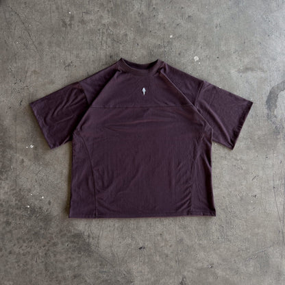 Polera floating café moro